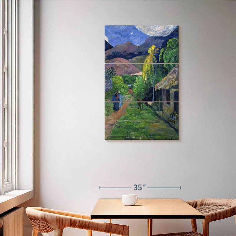 Alvord Street à Tahiti, H 57 po x l 36 po