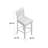 Tewksbury Upholstered Counter Stool with Solid Wood Frame-982278404