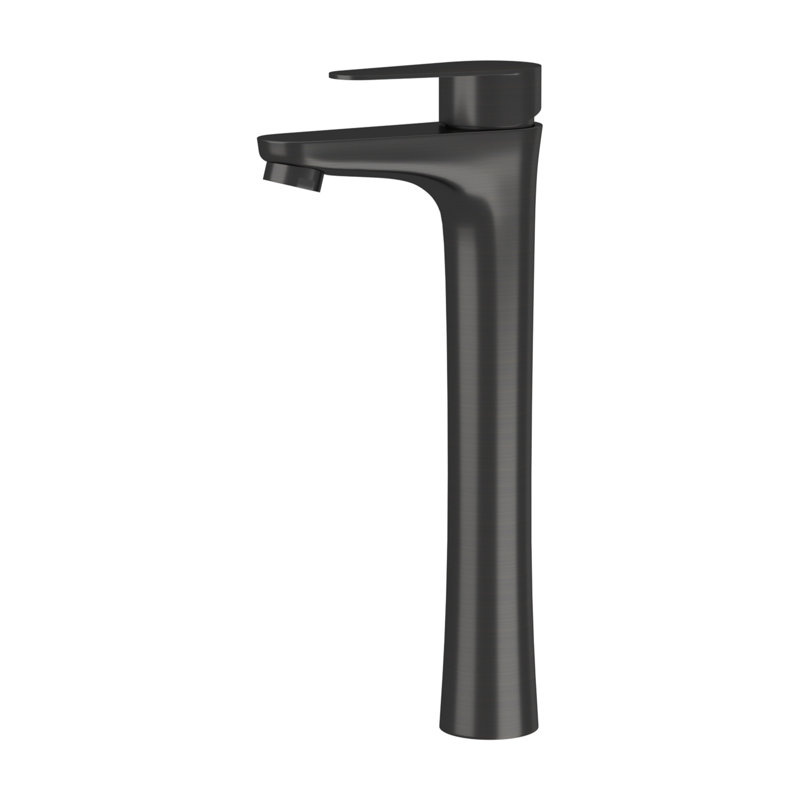 Robinet pour salle de bain à poignée simple 11,57 po, Bronze frotté à l'huile