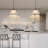 2- Light Glass Pendant Lights Kitchen Island 11.8" Frosted Glass Pendant Light-1777075448