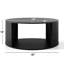 Table basse ronde avec rangement Baxman