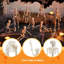 12 pièces 6 "mini figurines d'Halloween squelette