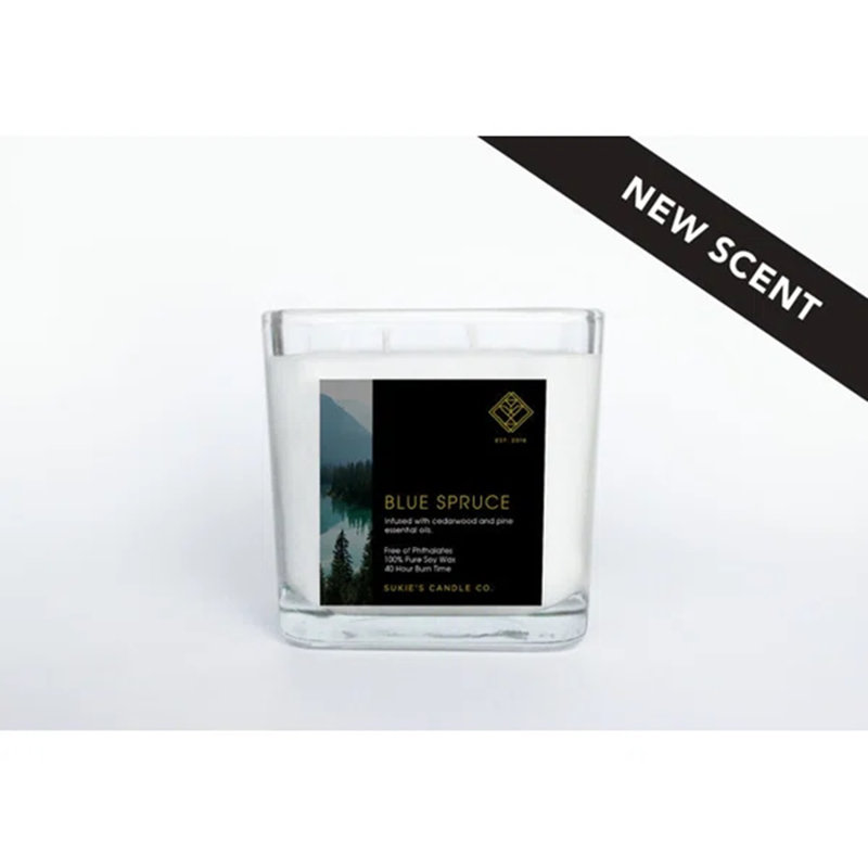 Blue Spruce Scented Jar Candle