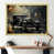 Gold Single Picture Framed