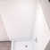 DreamLine DreamStone 36 in. D x 36 in. W Base and Wall Kit in White Modern Subway Pattern
