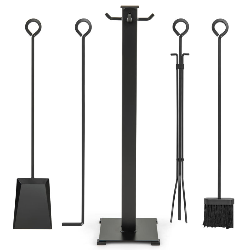 Metal Fireplace Tool Set