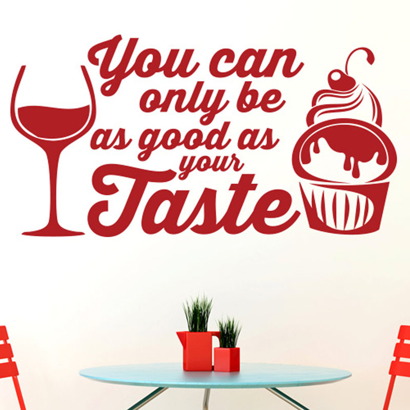 Wall Decal, Dark Red