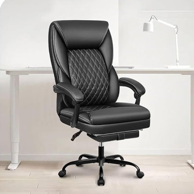 Office Chair Executive Office Chair With Footstool Ergonomic Office Chair Home Office Desk Chair