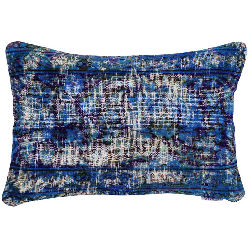 Housse de coussin rectangulaire 100% laine