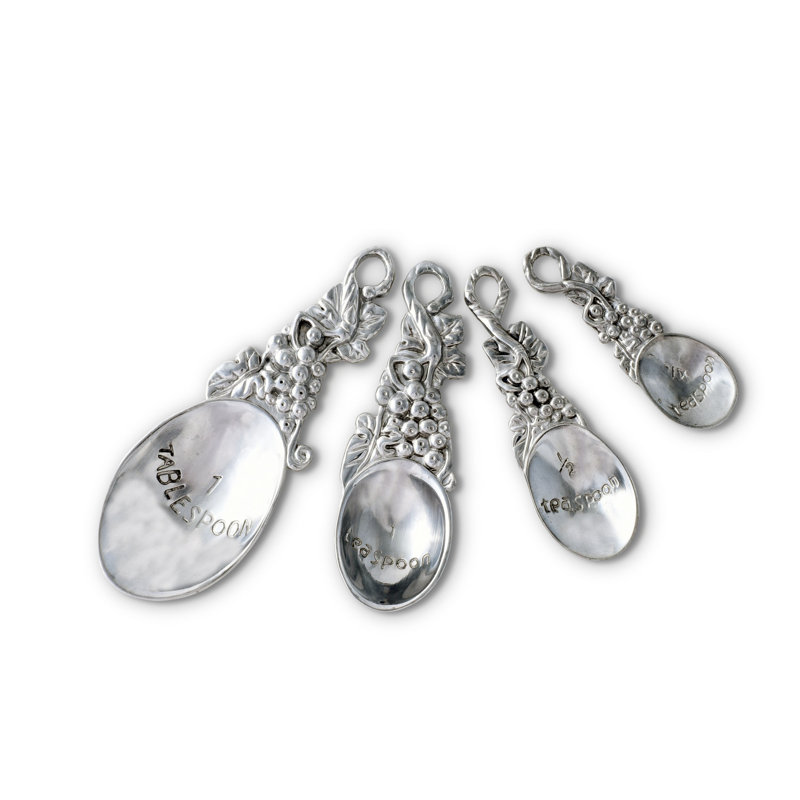 Arthur Court Designs Grape 4-Pieces Measuring Spoon Set