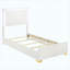 Ensemble de chambre à coucher simple 5 pièces White-130207658-130207661-130207663