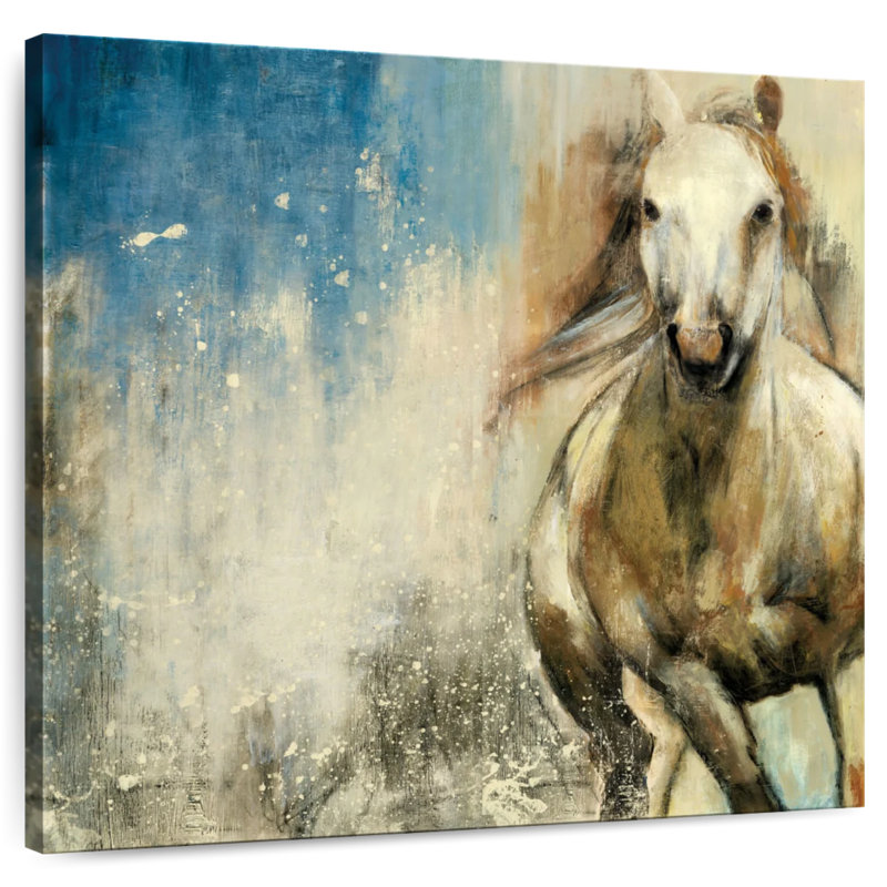Cheval sauvage Crowle, H 16 po x l 16 po