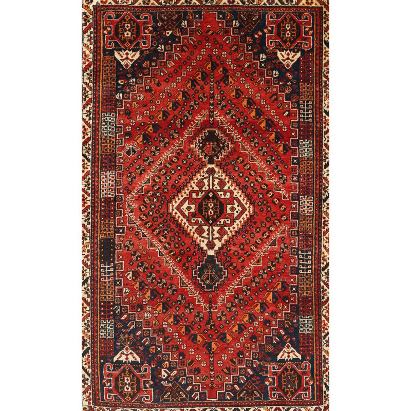 Oriental Indoor Rug, Rectangle 5' x 7'