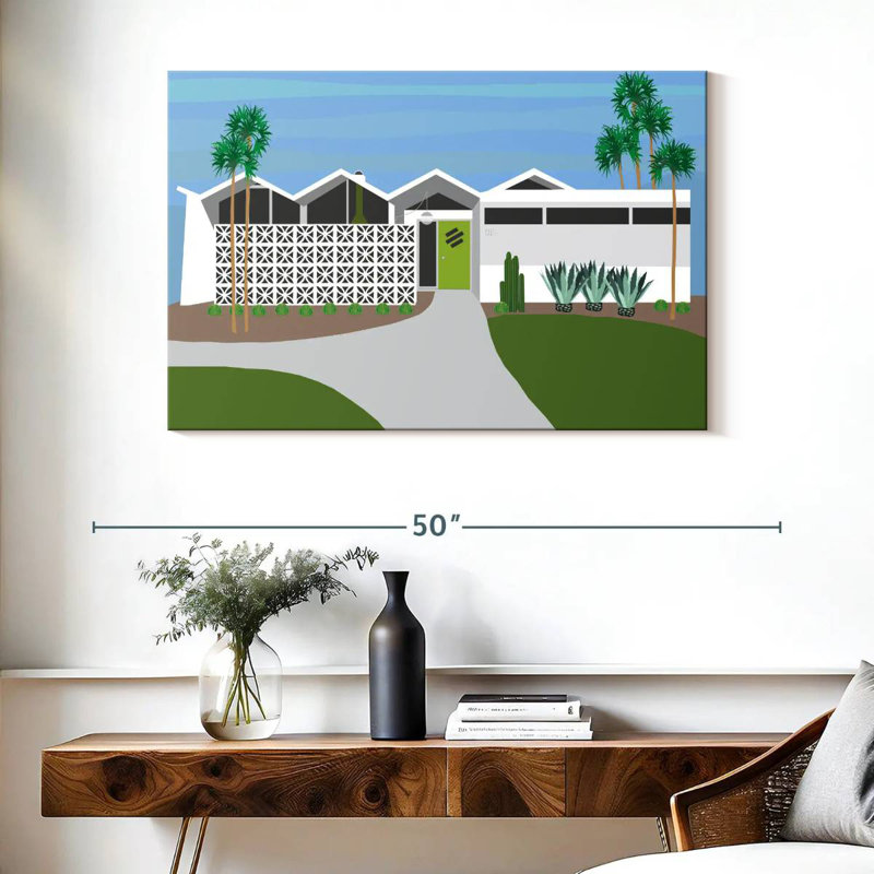 Lilie Palm Springs Living I, H 26 po x l 39 po