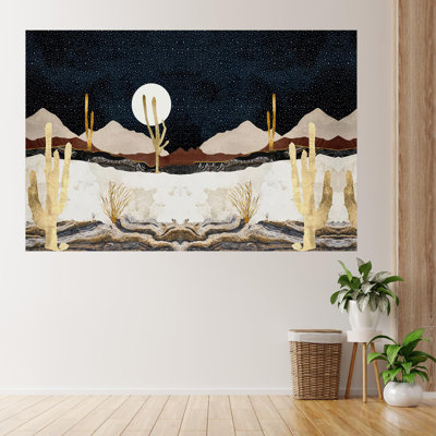 Abstract Mountains Peel & Stick Abstract Border