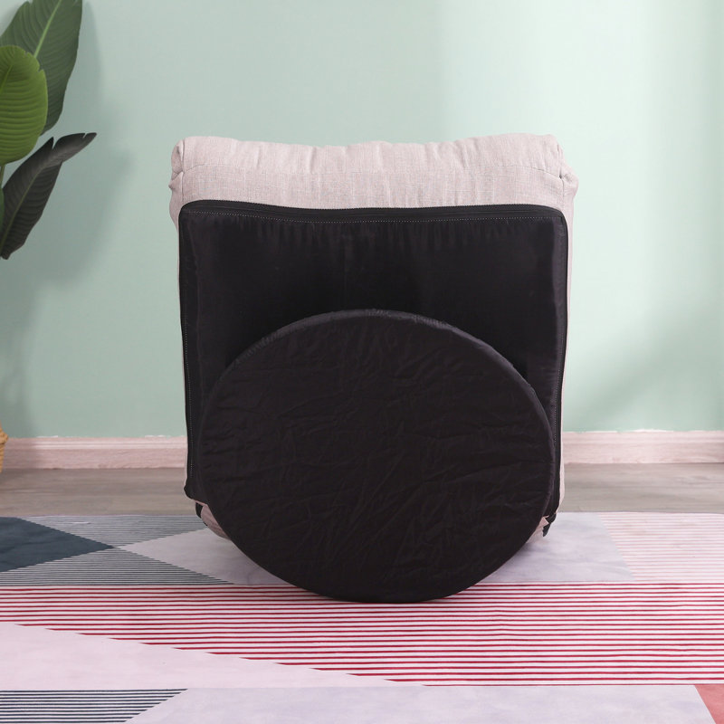 Fauteuil inclinable, ergonomique et pliable, répondant à vos besoins en matière de relaxation - Lin gris