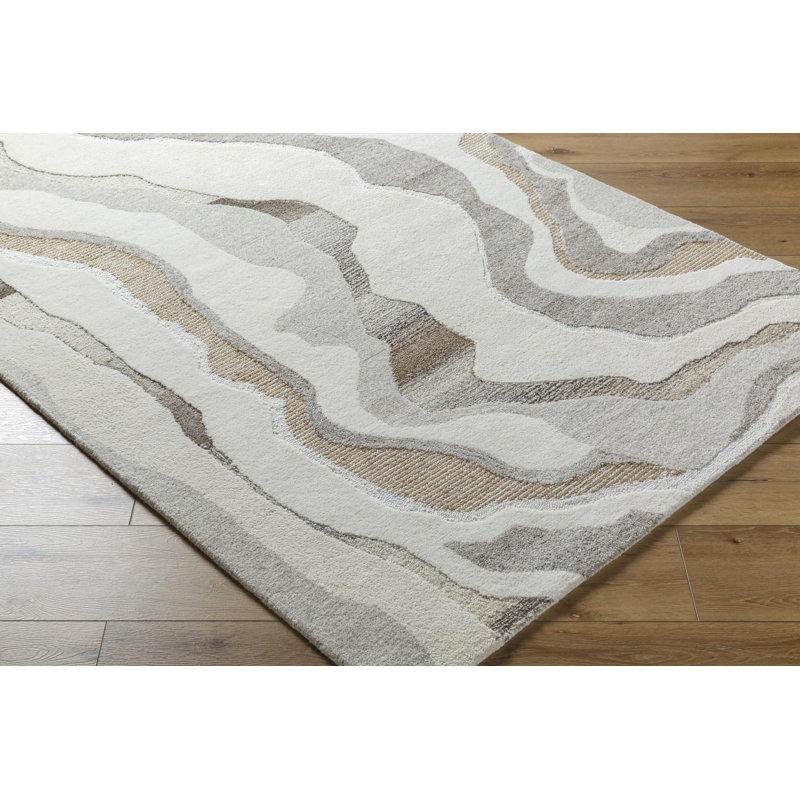 Tapis fabriqué à la main bucco, Rectangle 2 pi x 3 pi
