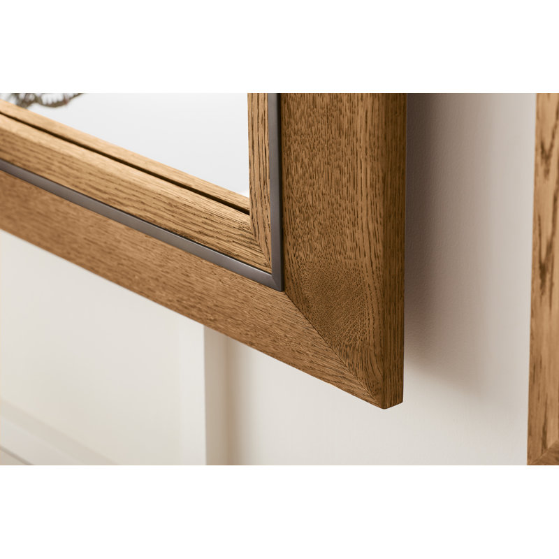 Craft Series Bathroom / Vanity Mirror, Weathered Oak Drift, 40" x 24"