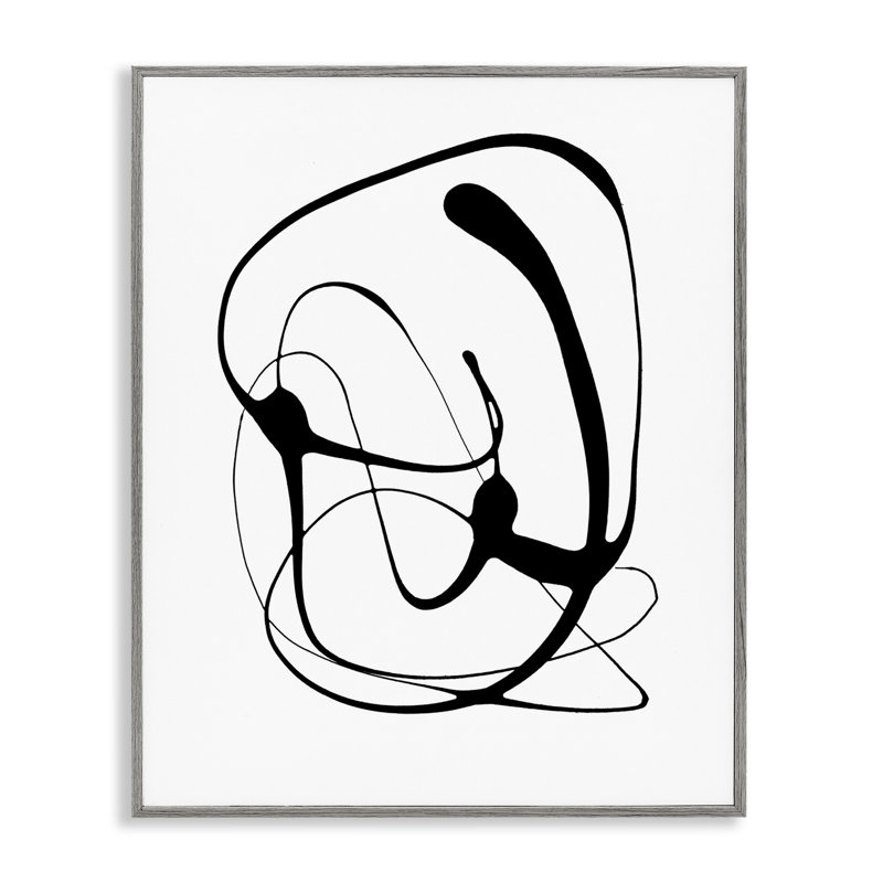Art de la giclée noire encadrée par Lanie Loreth, Estampe numérique Farmhouse, H 14 po x l 11 po