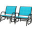 Chaise berçante confortable en maille