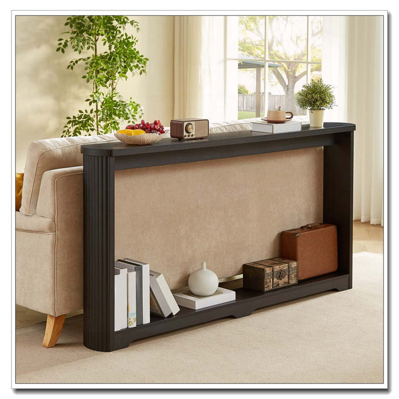 Console 70,1 po, Noir