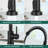 Single handle kitchen faucet with two pull-down water outlet modes-114457640