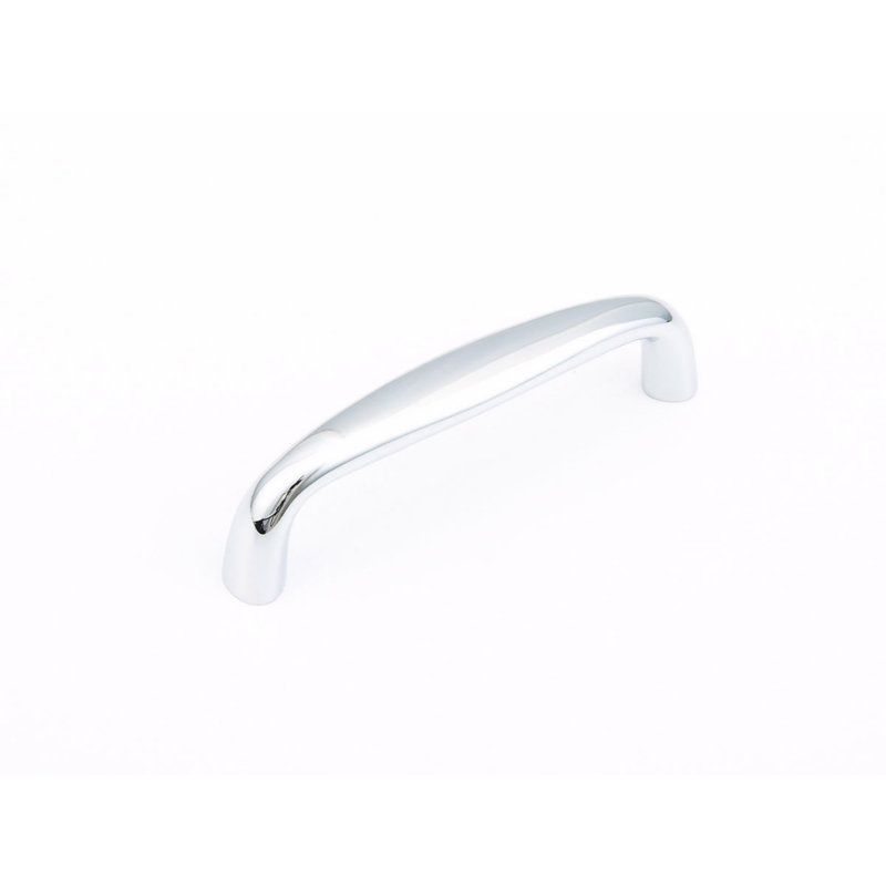 3" Center to Center Bar/Handle Pull, Polished Chrome, 3