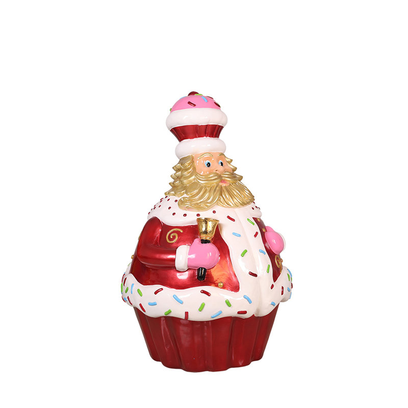 Cupcake Santa