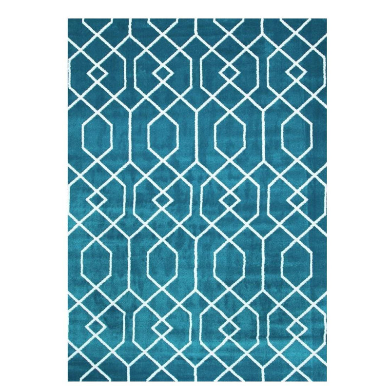 Friedegund Abstract Indoor Rug, Rectangle 8' x 10'