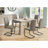 Dining Table, 60" Rectangular, Kitchen, Dining Room, Beige Laminate, Contemporary, Modern-1695356366