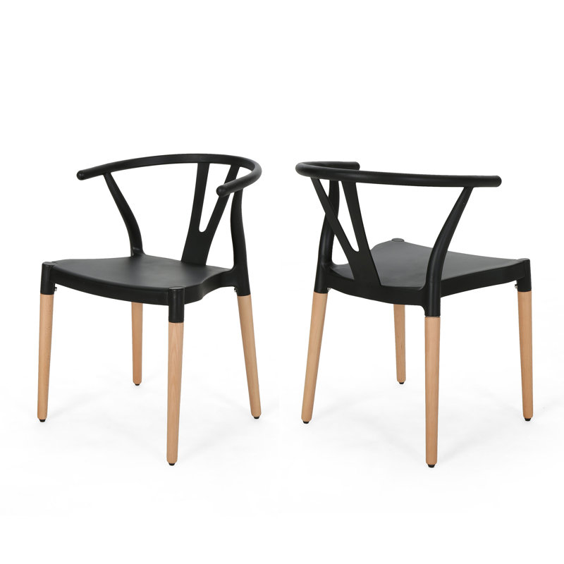 Ensemble de 2 chaises en plastique