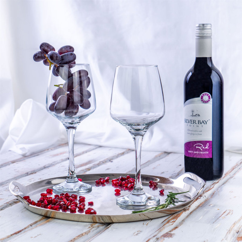 Argon Tableware - Tallo Wine Glasses Set - Clear, 48