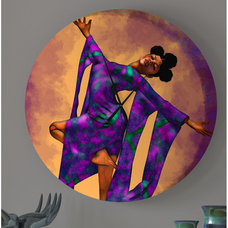 Horloge murale Modern Dance, Grand