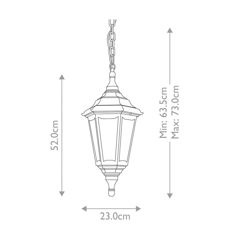 Wetherby Outdoor Hanging Lantern