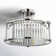 Bunton Crystal Semi Flush Mount