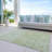 Machine Washable Indoor/Outdoor Xhevrie Sage Rug-544997838