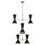 Lustre à niveaux 12 lumières Phix-2108379451