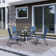 Raidan Fabric Patio Folding Chair Folding Chair Set