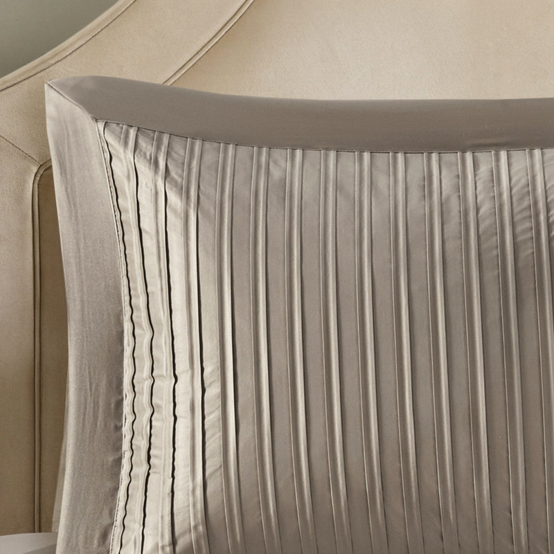 Édredon 7 pièces Modern - Taupe, Édredon grand