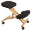 Becky Adjustable Height Kneeling Chair with Footring and Wheels-4320187