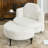Lamb Accent Armchai with Ottoman-955231217