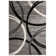 Tapis gris / noir / ivoire Devonshire