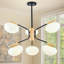 Lustre linéaire moderne 6 lumières Spoutnik-438534459