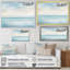 «Ocean Minimalisme» Horizon Charm I - art encadré océan-97043982-97043987