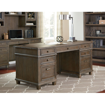 Larissa Solid Wood Executive Desk