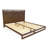 Lofton - Queen Platform Bed - Brown
