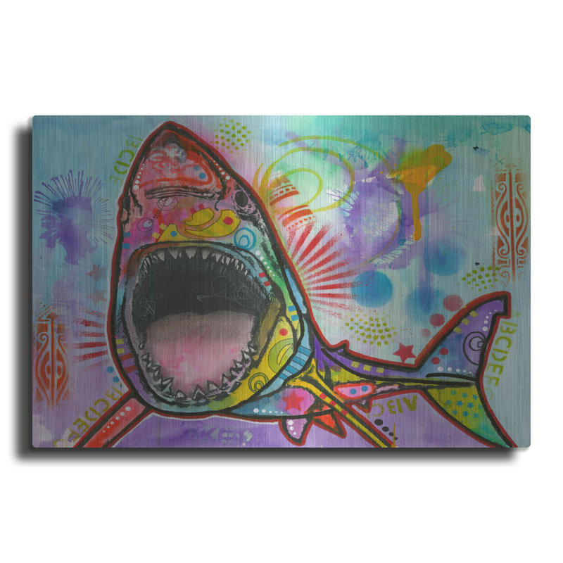 " Shark 1 " by Dean Russo, 16'' H X 24'' W