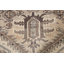 Tapis rétro géométrique vieilli 7 x 9