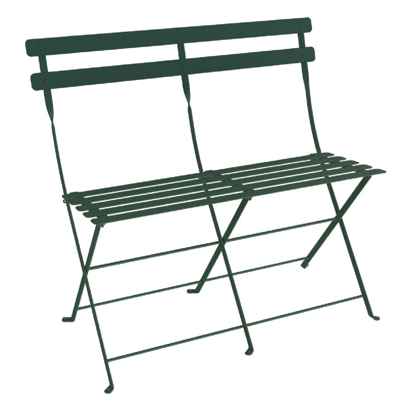 Bistro Outdoor Bench, Cedar Green