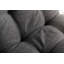 Élégant canapé-lit 1 place en tissu de lin gris foncé 28,0 po x 27,6 po x 15,7 po | Structure 100% métal, facile à nettoyer | Dossier multi-positions pour le lit, la détente et la position assise | Rembourrage en fibre de silicone 400 g / m², supportant jusqu'à 220 lb-124712552